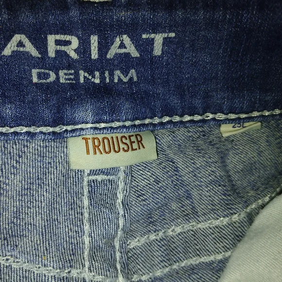 Ariat Trouser Jeans 25L - Picture 3 of 9